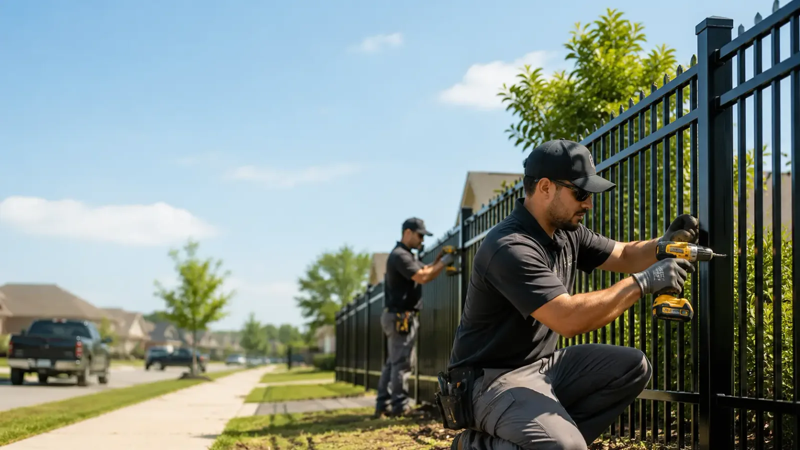 Metal Fence Installation in Colliers, WV